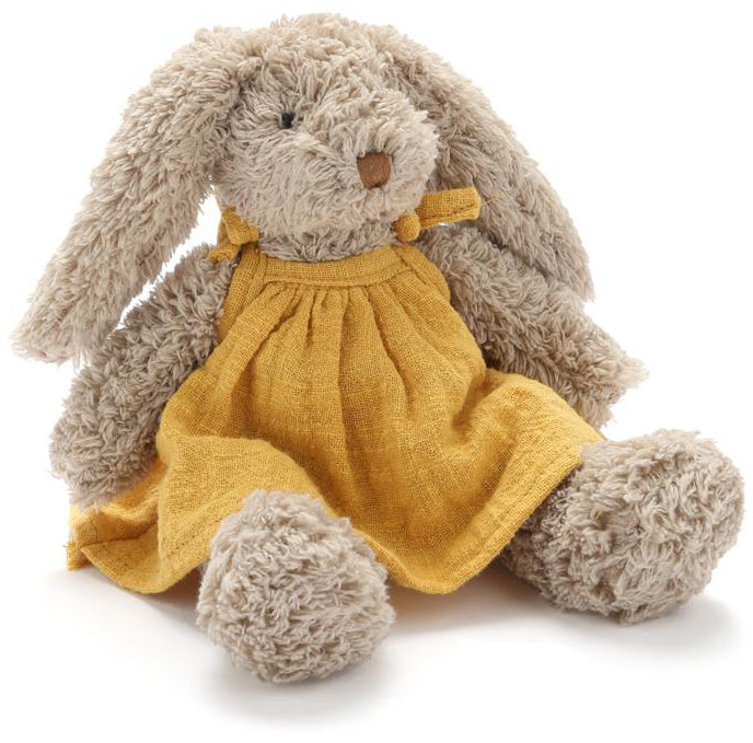 Nana Huchy Baby Honey Bunny Girl - Mustard (20cm)
