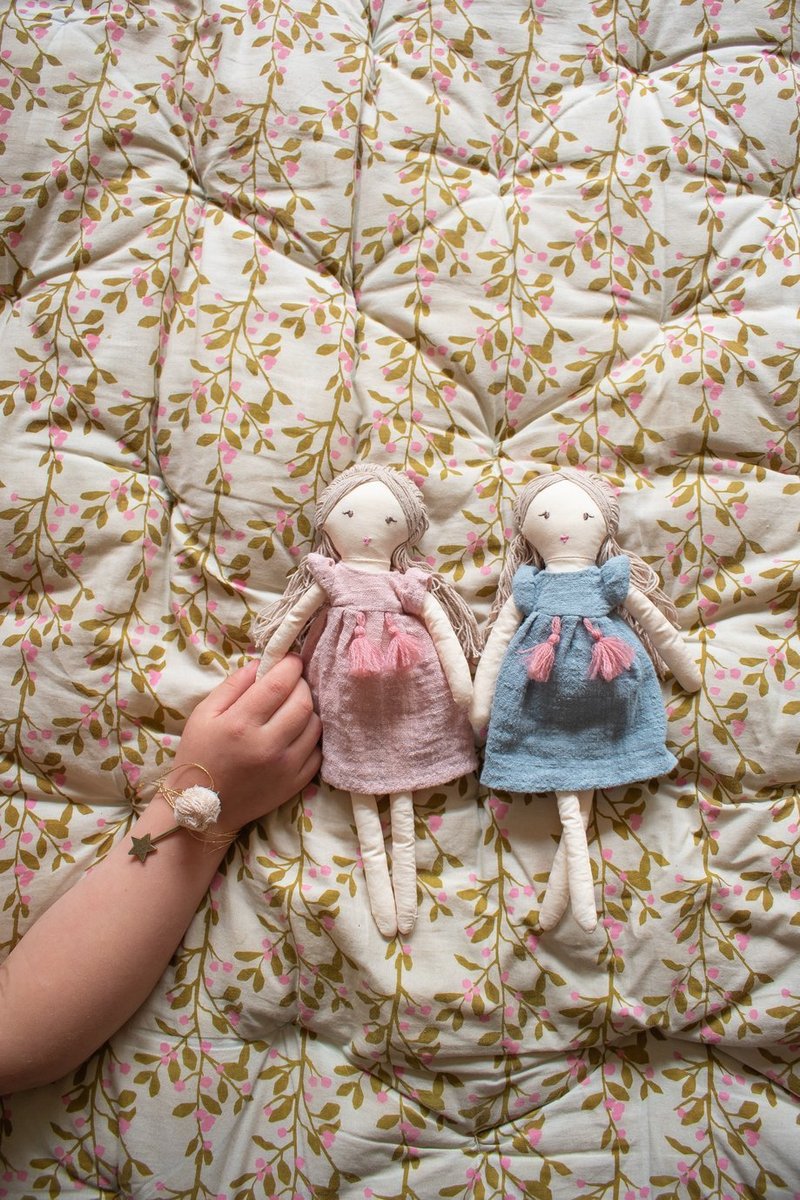 Nana Huchy Baby Daisy Doll - Pink (24cm)