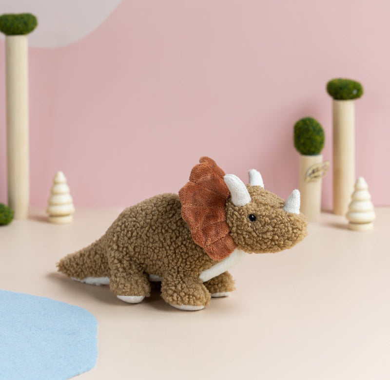Nana Huchy Baby Thomas the Triceratops - Brown (27cm)