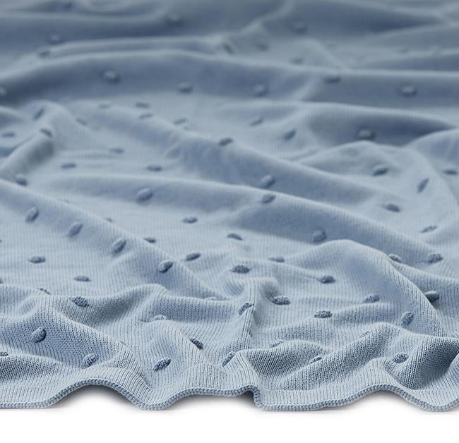 Nana Huchy Bobble Baby Blanket - Baby Blue