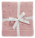 Nana Huchy Bobble Baby Blanket - Fairy Floss Pink