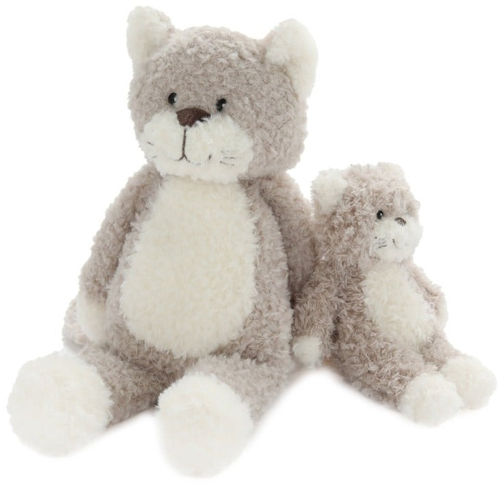 Nana Huchy Checkers the Kitten - Grey (23cm)