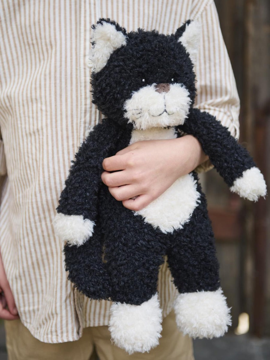 Nana Huchy Checkers the Cat - Black (38cm)