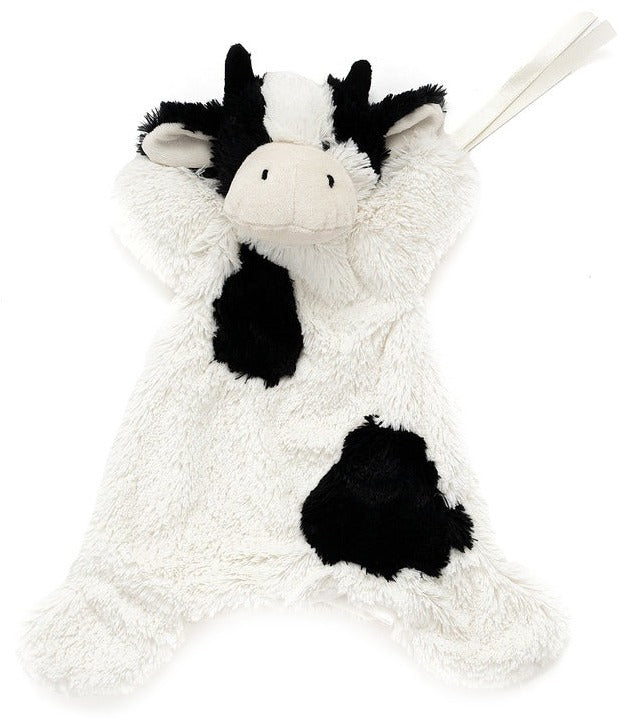 Nana Huchy Clover the Cow Hoochy Coochie Comfort Puppet - Black (33cm)