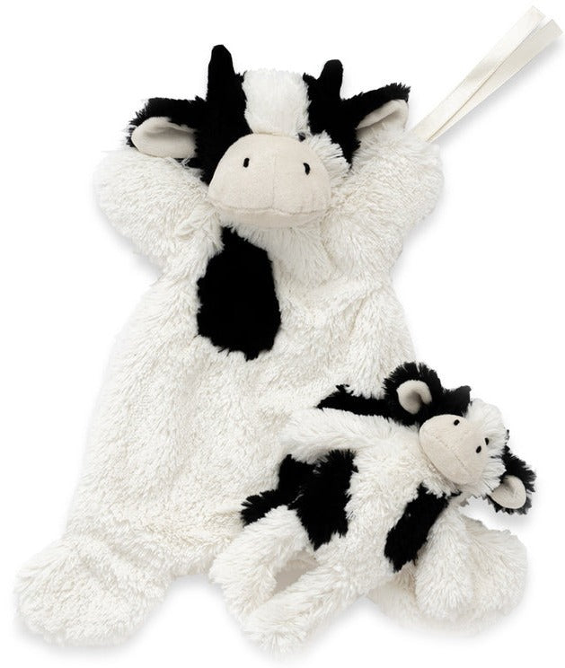 Nana Huchy Clover the Cow Hoochy Coochie Comfort Puppet - Black (33cm)