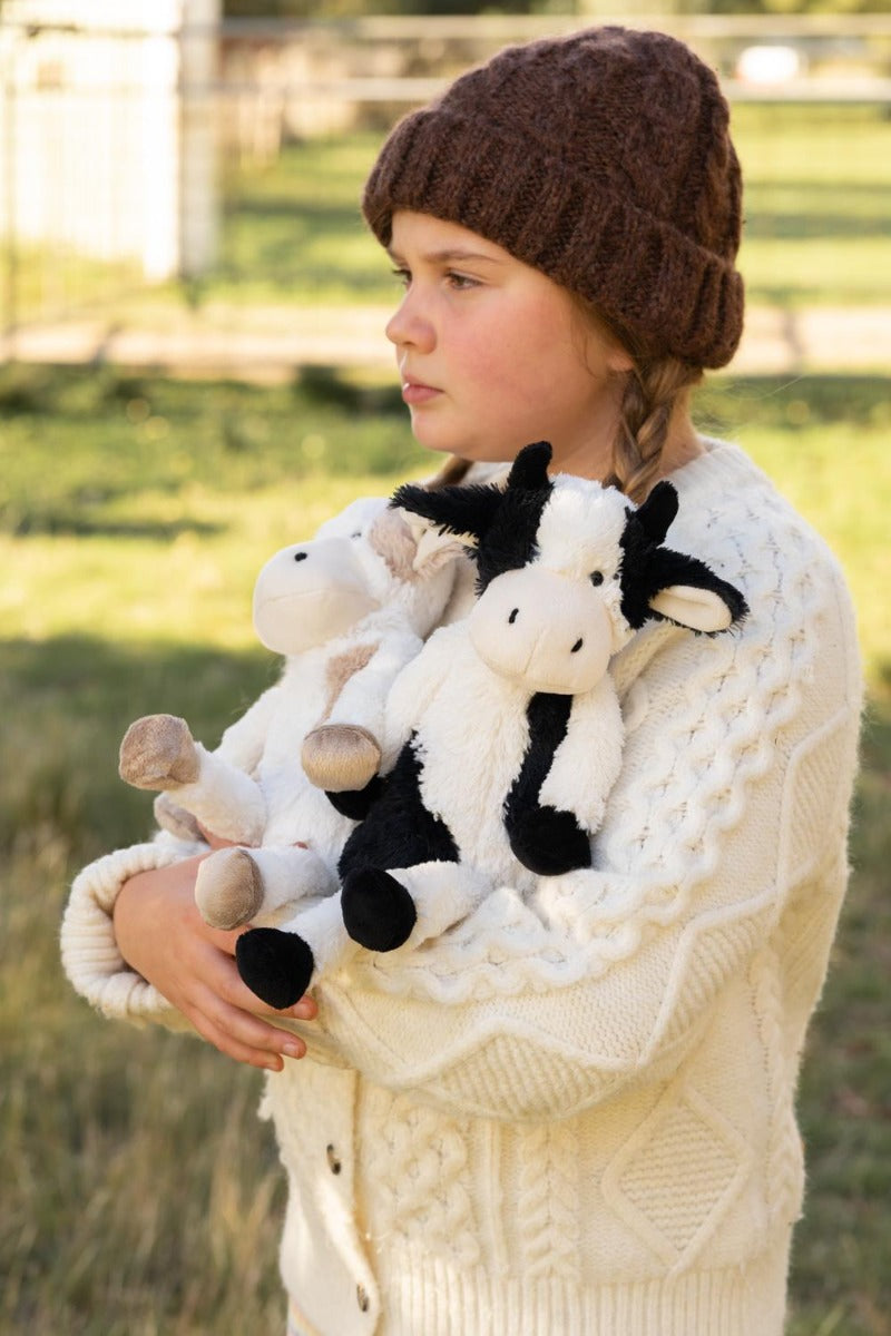 Nana Huchy Clover the Cow - Black (38cm)