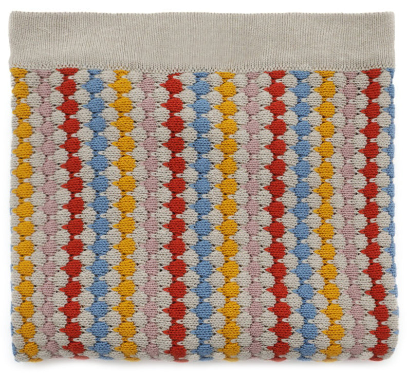 Nana Huchy Confetti Stripe Baby Blanket - Carnival