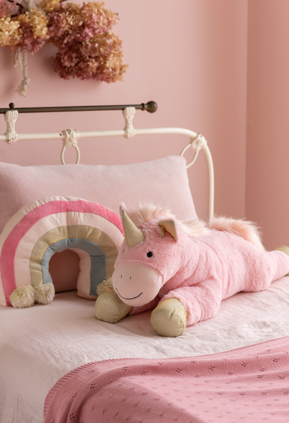 Nana Huchy Giant Glimmer Glitter Unicorn - Pink (70cm)