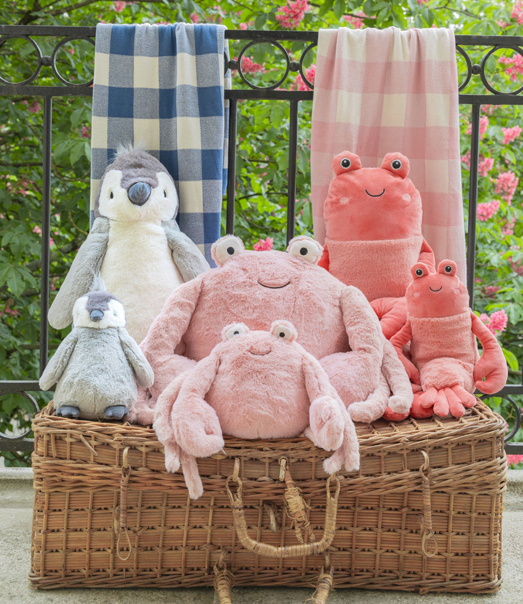Nana Huchy Gingham Baby Blanket - Pink