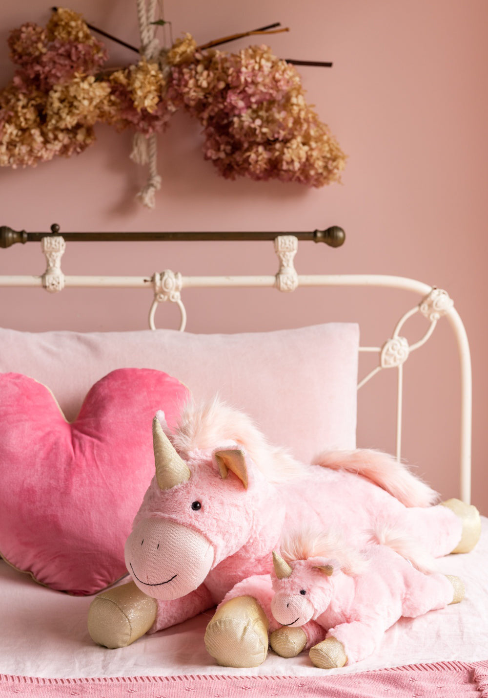 Nana Huchy Glimmer Glitter Unicorn - Pink (32cm)