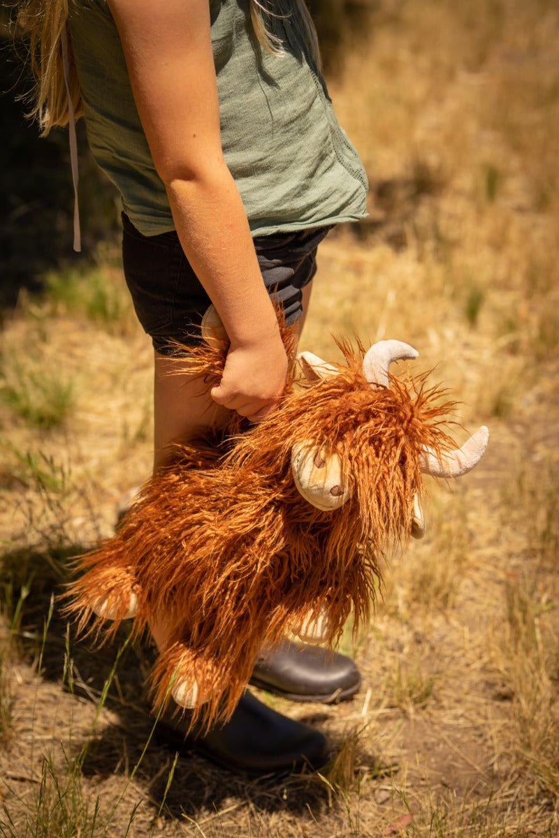 Nana Huchy Henry the Highland Cow - Brown (42cm)