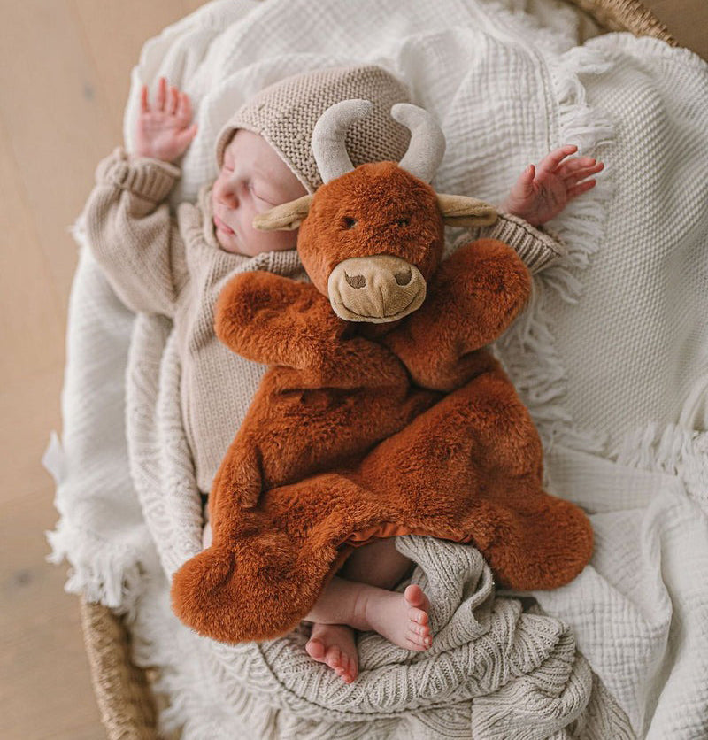 Nana Huchy Henry the Highland Cow Hoochy Coochie Comfort Puppet (33cm)