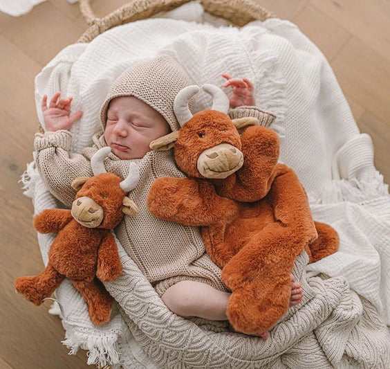 Nana Huchy Henry the Highland Cow Hoochy Coochie Comfort Puppet (33cm)