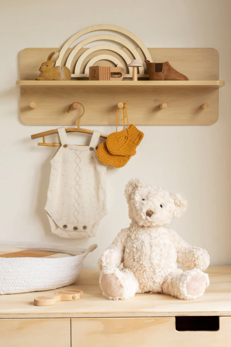 Nana Huchy Jnr Freddy the Teddy Bear - Cream (20cm)