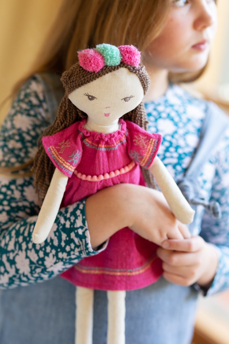 Nana Huchy Little Miss Poppy Doll - Pink (47cm)