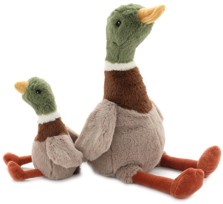Nana Huchy Mini Hugo the Mallard Duck Rattle (21cm)
