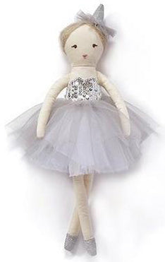 Nana Huchy Mini Marshmallow Doll - Silver (25cm)
