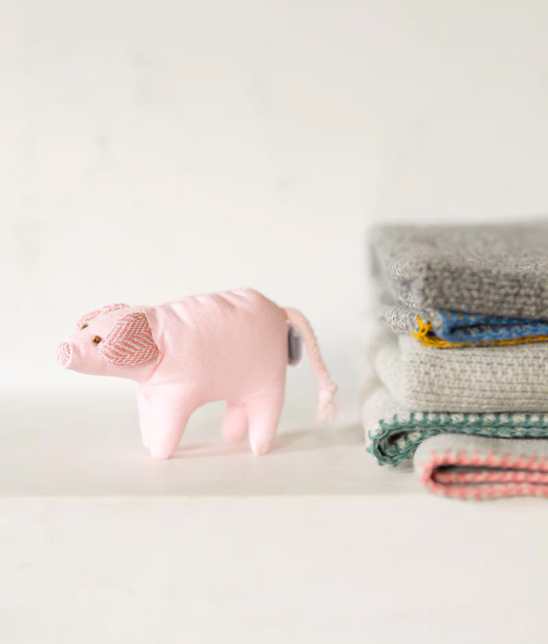 Nana Huchy Mini Piglet Rattle (11cm)