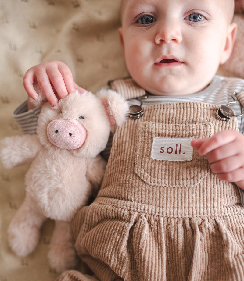 Nana Huchy Mini Poppy the Pig Rattle (19cm)