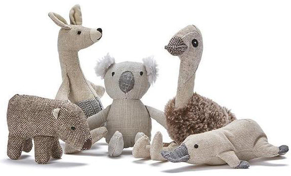 Nana Huchy Mini Eddie the Emu Rattle (21cm)