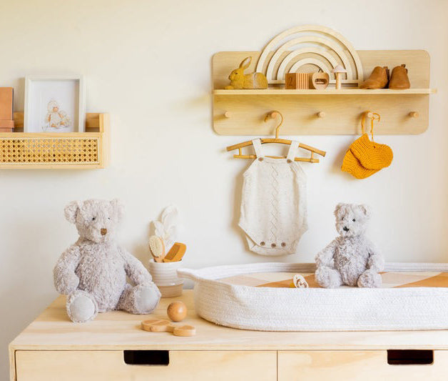 Nana Huchy Neddy the Teddy Bear - Latte (29cm)