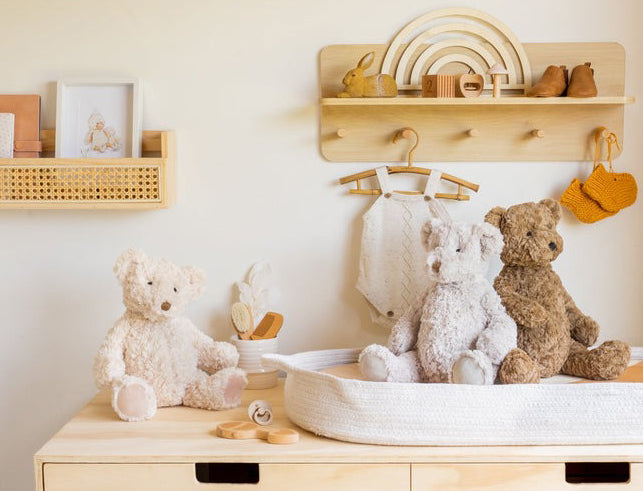 Nana Huchy Neddy the Teddy Bear - Latte (29cm)