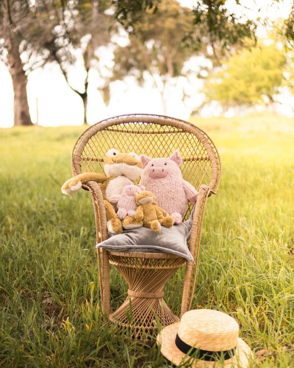 Nana Huchy Peggy the Pig Rattle (15cm)