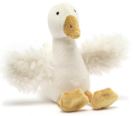 Nana Huchy Mini Snowy the Goose Rattle (16cm)