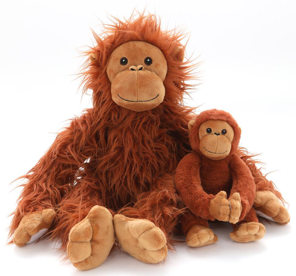 Nana Huchy The Orangutans - Elana & Baby Ada (48cm)