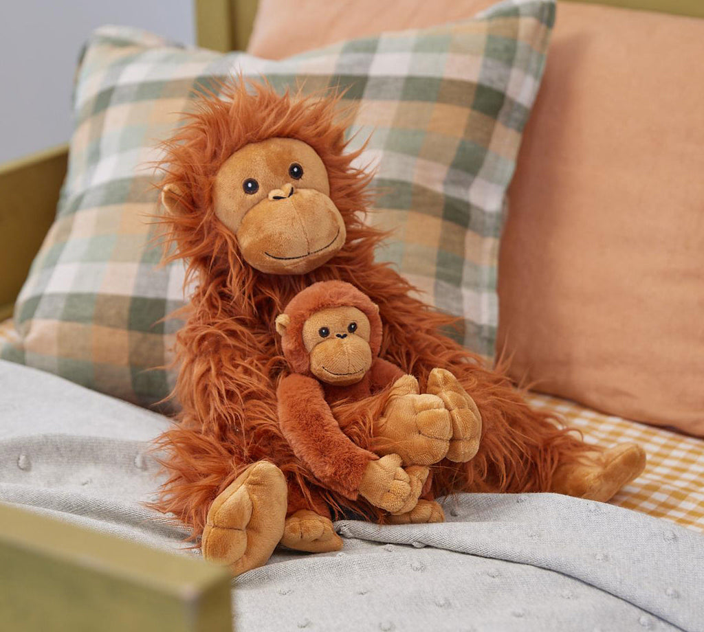 Nana Huchy The Orangutans - Elana & Baby Ada (48cm)