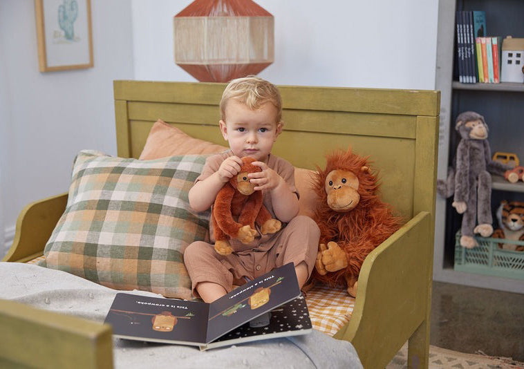 Nana Huchy The Orangutans - Elana & Baby Ada (48cm)