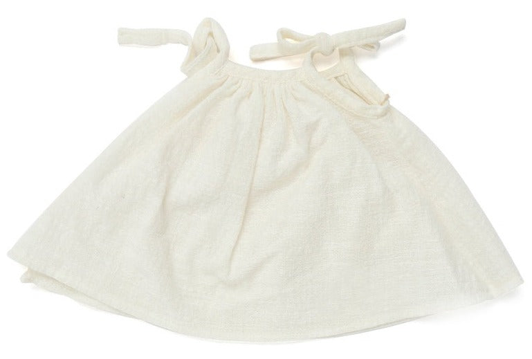 Nana Huchy Honey Dress - White (40cm)