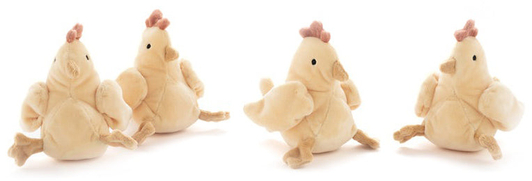 Nana Huchy Harriet the Hen Rattle - Honey (13cm)