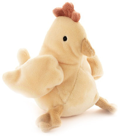 Nana Huchy Harriet the Hen Rattle - Honey (13cm)