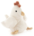 Nana Huchy Henrietta the Hen Rattle - Cream (13cm)