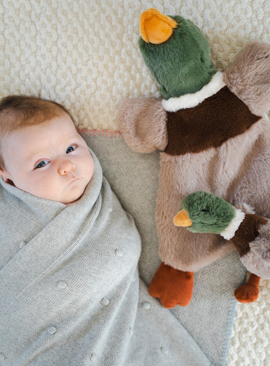 Nana Huchy Hugo the Mallard Duck Hoochy Coochie Comfort Puppet (33cm)
