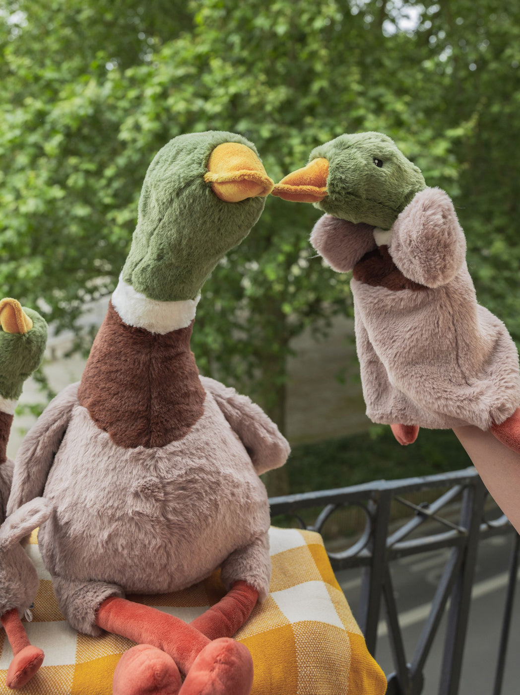 Nana Huchy Hugo the Mallard Duck Hoochy Coochie Comfort Puppet (33cm)