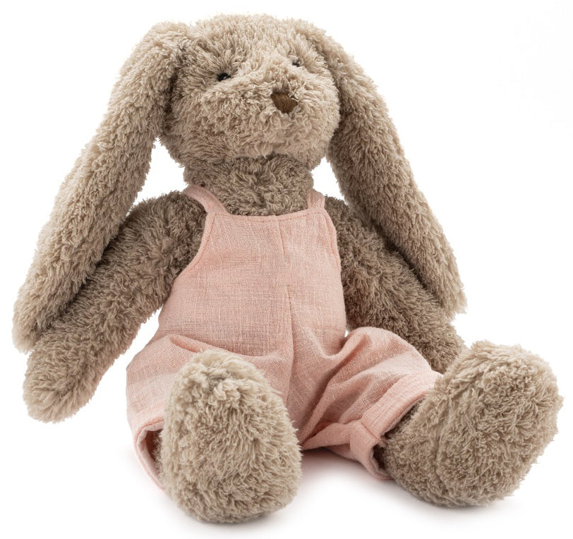 Nana Huchy Mr Honey Bunny - Baby Pink Overalls (40cm)