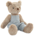 Nana Huchy Mr Honey Bear - Blue Stripe Overalls (40cm)