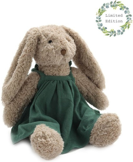 Nana Huchy Mrs Honey Bunny - Green Dress (40cm)