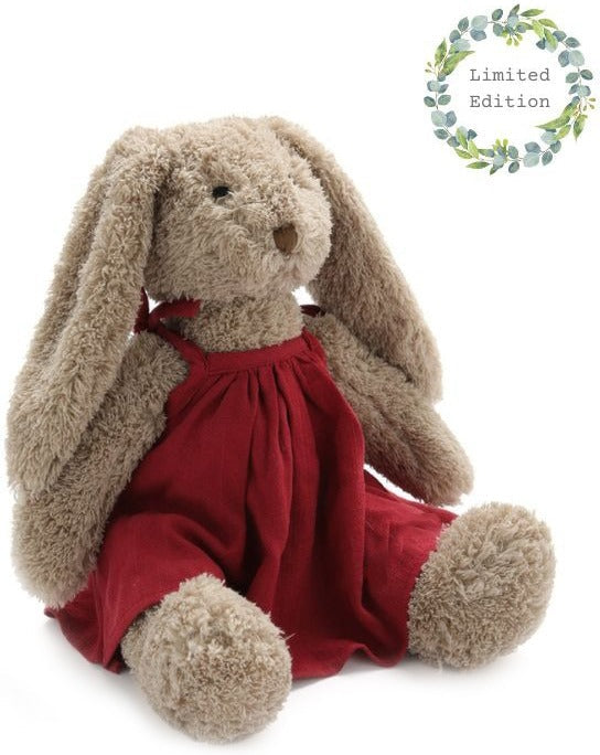 Nana Huchy Mrs Honey Bunny - Red Dress (40cm)