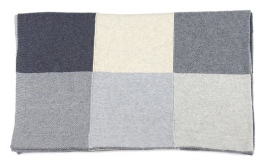 Nana Huchy Patchwork Baby Blanket - Grey