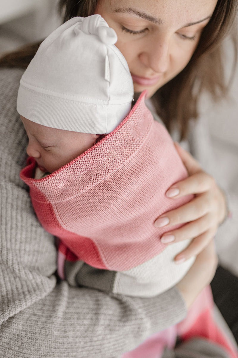 Nana Huchy Patchwork Baby Blanket - Pink