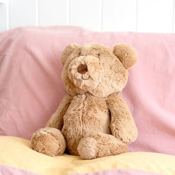 O.B. Designs Cypress Bear Softie - Caramel (34cm)