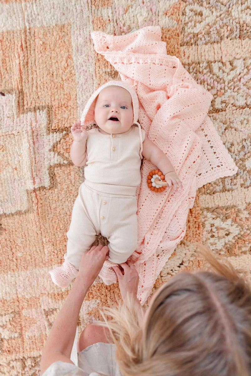 OB Designs Eco-Friendly Teether - Cinnamon