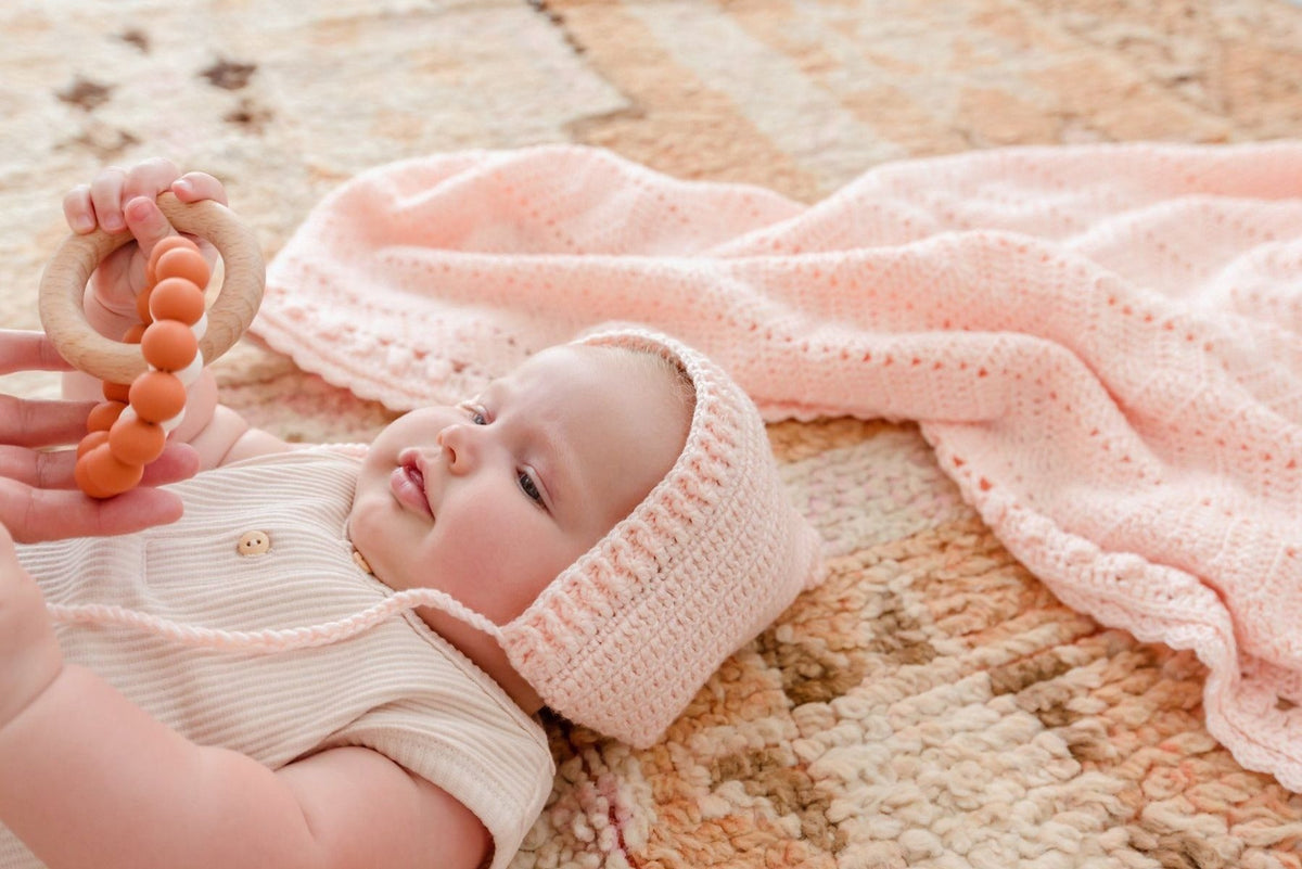 OB Designs Eco-Friendly Teether - Cinnamon