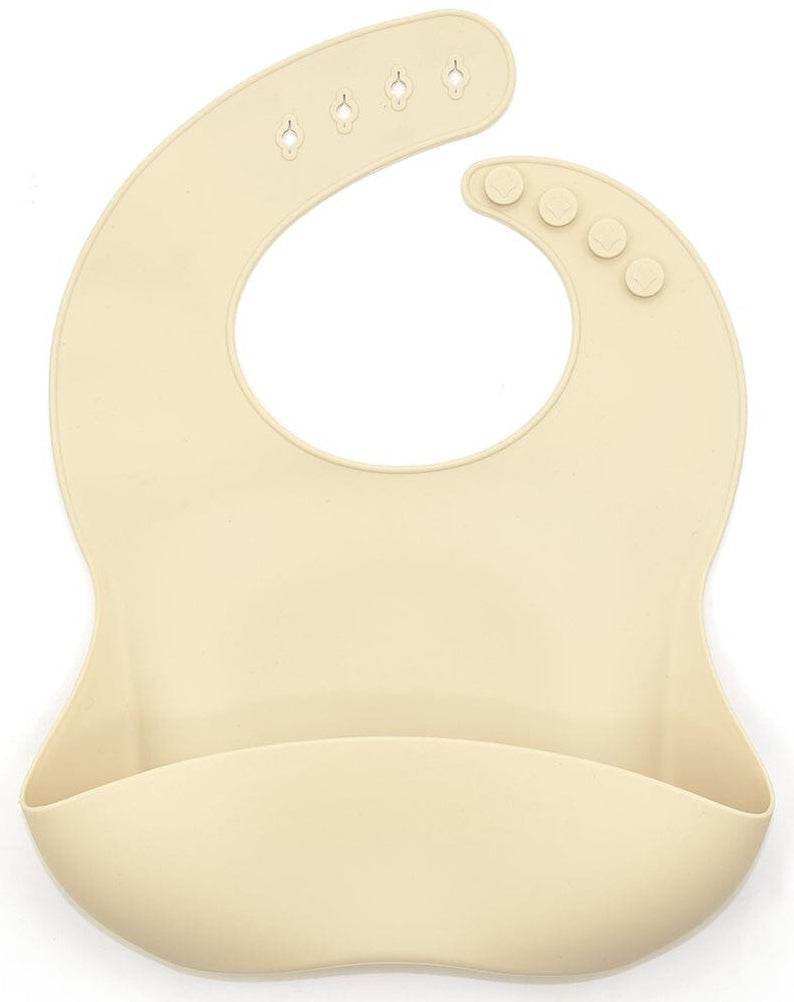 OB Designs Eco-Friendly Silicone Bib - Coconut