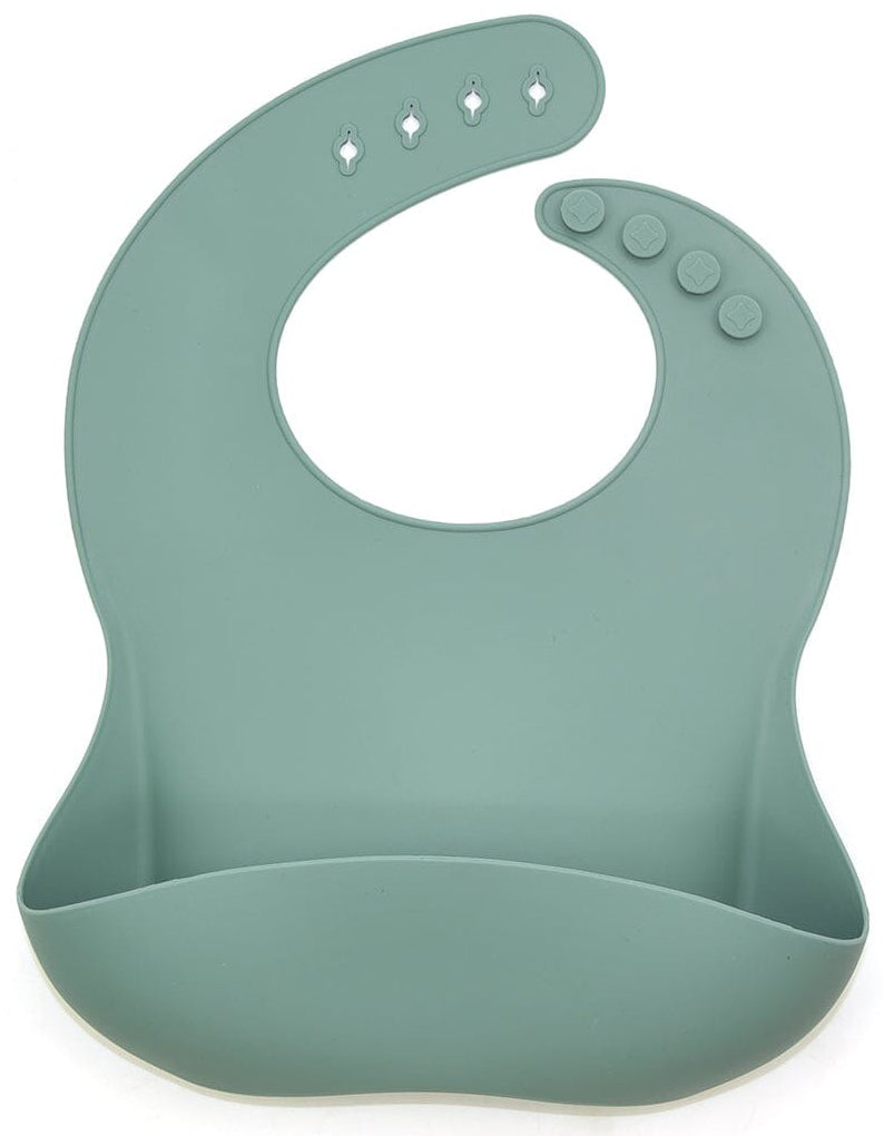 OB Designs Eco-Friendly Silicone Bib - Ocean