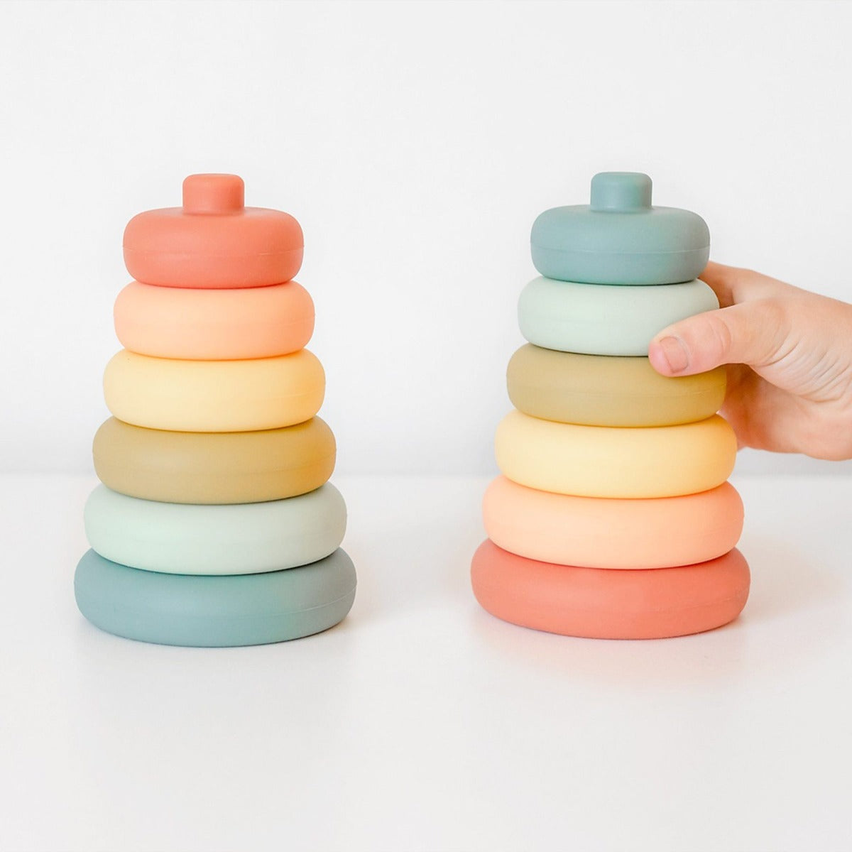 OB Designs Silicone Stacker Tower - Blueberry