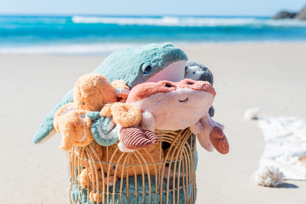 OB Designs Kenzo Crab Soft Toy (38cm)